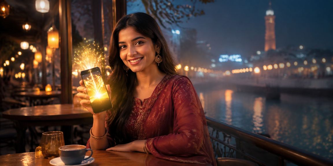 রংপুরের একজন তরুণ মোবাইলে a6610l লগইন করে ব্যালেন্স দেখছেন